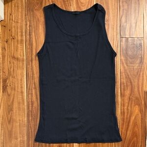 SKIMS Black Tank Top, size 2X